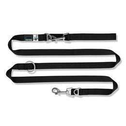 Curli Verstellbare Hundeleine aus Nylon in Schwarz Grösse M 200 cm x 1,5 cm - 200 cm – Bild 1 von 4