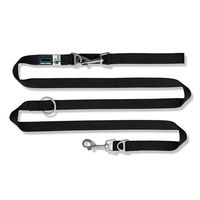 Produktbild von Curli Verstellbare Hundeleine aus Nylon in Schwarz Grösse M 200 cm x 1,5 cm - 200 cm