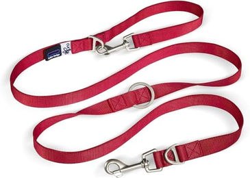 Curli Verstellbare Hundeleine aus Nylon Rot Grösse L 200 x 2 cm - 1 Stk. – Bild 1 von 5