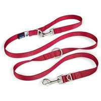 Produktbild von Curli Verstellbare Hundeleine aus Nylon Rot Grösse L 200 x 2 cm - 1 Stk.