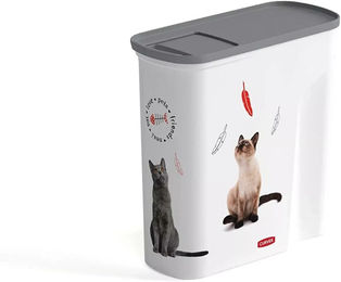 Curver Futter-Container aus Kunststoff für Adult Tiere 6 Liter Weiß – Bild 1 von 3