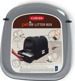 Curver Petlife Ersatztür in Grau für Katzentoilette Style Anthrazit - 1 Stk. – Bild 1 von 3