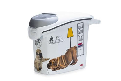 Curver PetLife Futterbehälter aus Kunststoff für Hunde 6 kg 15 l Weiß - 6 kg – Bild 1 von 5