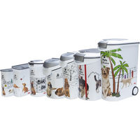 Produktbild von Curver Petlife Futterbehälter für Hunde aus Kunststoff Weiß 6 L