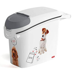 Curver Petlife Futterbehälter für Hunde Weiß 15 l aus Kunststoff – Bild 1 von 5