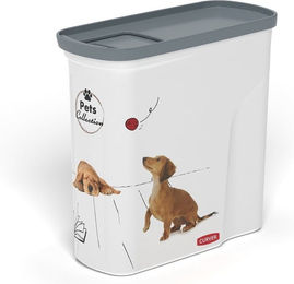 Curver PetLife Futterbehälter für Hundefutter aus Kunststoff Weiß 2l - 2 l – Bild 1 von 1