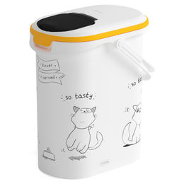 Curver Petlife Futtercontainer für Katzen 10 l Weiß Kunststoff - 10 l – Bild 1 von 13