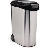 Produktbild von Curver Petlife Futtercontainer Metallic Hundefutterbehälter 54L für bis zu 20kg Trockenfutter - 20 kg