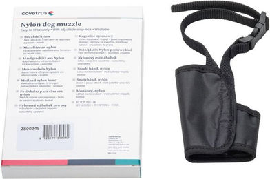 CXL Maulkorb aus Nylon in Schwarz Größe 4 – Bild 1 von 2