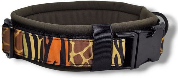 D by E Couture Hunde-Halsband Animal Camouflage I wasserabweisend gepolstert aus Polyester – Bild 1 von 3