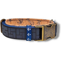 Produktbild von D by E Couture Hunde-Halsband Northern Light II reflektierend gepolstert und verstellbar 40mm