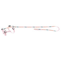 Produktbild von D&D Catwalk Katzengeschirr mit Leine Rosa für Katzen Brustumfang 18-28 cm