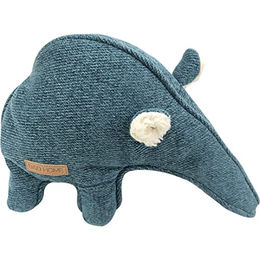 Produktbild von D&D Home Chenille Liz Hundespielzeug Blau mit Quietscher 27 x 18 cm