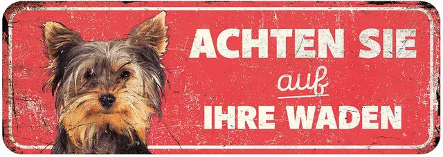 Produktbild von D&D Home Chihuahua Warnschild Mini