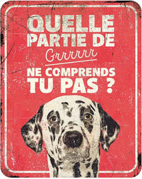 Produktbild von D&D Home Dalmatian Warning Panel