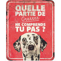 Produktbild von D&D Home Dalmatian Warning Panel