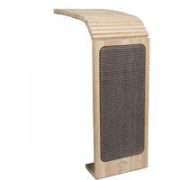 Produktbild von D&D Home Henny Kratzbrett für Katzen aus Holz in Beige 25x10x55 cm