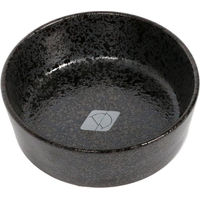 Produktbild von D&D HOME Jasper Futternapf aus Keramik Grösse M 700 ml Black Dots Schwarz - 0,7 l