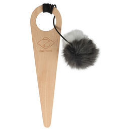 D&D Home Katzenangel Poppy grau/weiß mit Glocke und Katzenminze 30cm aus Holz - 30 cm – Bild 1 von 6