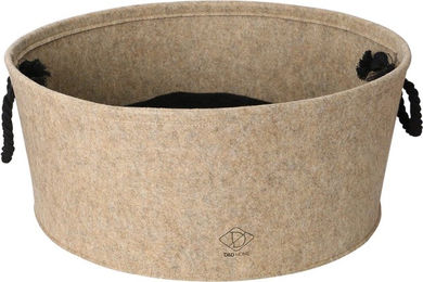 D&D HOME Katzenbett aus Filz in Beige Größe XL – Bild 1 von 3