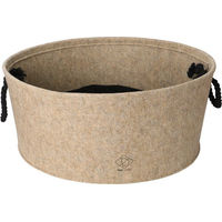 Produktbild von D&D HOME Katzenbett aus Filz in Beige Größe XL