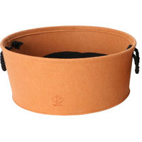 Produktbild von D&D HOME Katzenbett aus Filz in Orange Größe XL