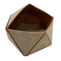 Produktbild von D&D Home Katzenhöhle Logan aus Filz in Beige Braun Weiß