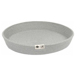 D&D Home Katzenkorb Jess Grau aus Baumwolle für Katzen – Bild 1 von 6