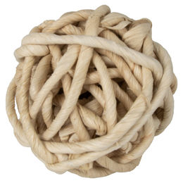 D&D Home Katzenspielzeug Miles Ball aus Maisblatt Beige 5cm – Bild 1 von 5