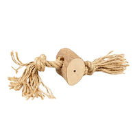 Produktbild von D&D Home Kauspielzeug für Hunde aus Kaffeeholz und Juteseil Braun Größe S