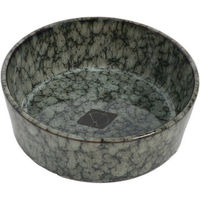 Produktbild von D&D Home Keramik Futternapf Jasper Green Marble für Katzen und Hunde 13 cm - 0,35 l