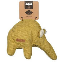 Produktbild von D&D Home Liz Chenille Hundespielzeug Gelb mit Quietscher 27 x 18 cm