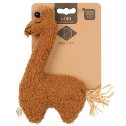 D&D Home Loki Katzenspielzeug aus Plüsch mit Katzenminze 22 cm Braun - 22 cm – Bild 1 von 7