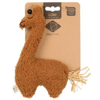 Produktbild von D&D Home Loki Katzenspielzeug aus Plüsch mit Katzenminze 22 cm Braun - 22 cm