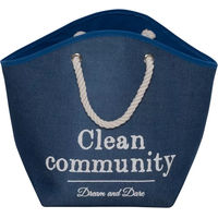 Produktbild von D&D Home Pet-Cave Laundry Katzenhöhle Kuschelhöhle aus Stoff Blau