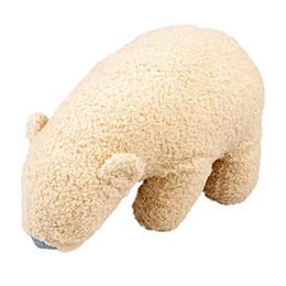 Produktbild von D&D HOME Plüschspielzeug Banjo für Hunde mit Quietscher Beige Größe L