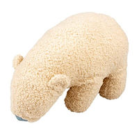 Produktbild von D&D HOME Plüschspielzeug Banjo für Hunde mit Quietscher Beige Größe L