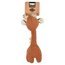 D&D Home Plüschspielzeug Mini Giraffe George aus Teddystoff Braun Größe XS – Bild 1 von 2
