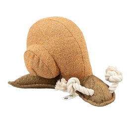 D&D Home Plüschspielzeug Sheldon Raupe für Hunde braun – Bild 1 von 5