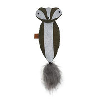 Produktbild von D&D Home Rocco Katzenspielzeug Stinktier aus Cord mit Katzenminze Grün 40 cm - 40 cm