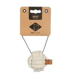 D&D Home Skip Ball Hundespielzeug XS Beige aus Baumwolle zur Zahnpflege 6 cm - 6 cm – Bild 1 von 2