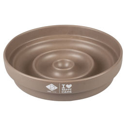 D&D Home Slowfeeder Napf Sue Tropfen für Katzen aus Keramik Braun 750ml - 0,75 l – Bild 1 von 7