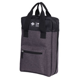 D&D Home Spielzeug-Organizer Megan für Katzen aus Stoff Schwarz Grau 25x8x38 cm – Bild 1 von 4