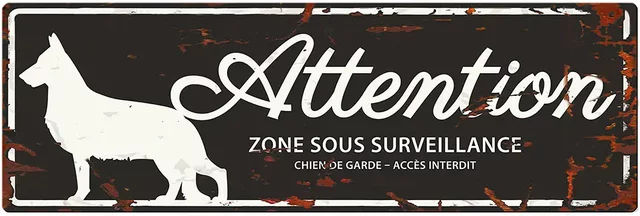 Produktbild von D&D Home Square Warnanzeigetafel Retriever