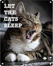 Produktbild von D&D Home Wandpanel I Love Happy Let Cats Sleep für Katzen