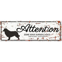Produktbild von D&D Home Warnanzeigetafel Bull Terrier
