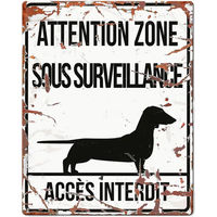 Produktbild von D&D Home Warnanzeigetafel Dachshund