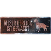 Produktbild von D&D Home Warnschild Golden Retriever Niederländisches Design