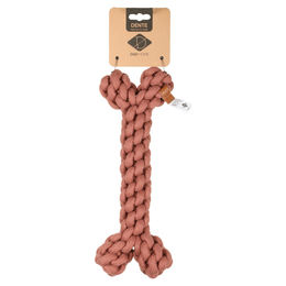 Produktbild von D&D Hundespielzeug Dente Rope Toy aus Baumwolle rosa Größe L