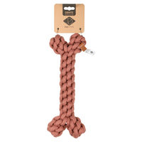 Produktbild von D&D Hundespielzeug Dente Rope Toy aus Baumwolle rosa Größe L
